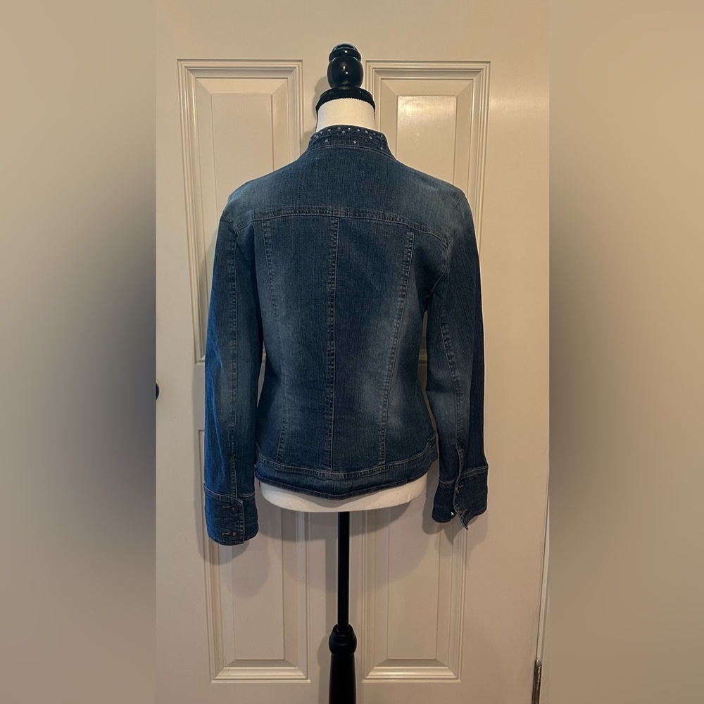 Bandolino Indigo Denim Jacket - Picture 2 of 12